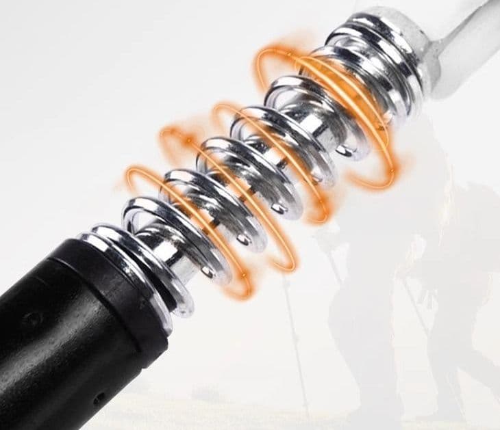 杖 登山の杖 軽量伸縮式アルミ製登山杖