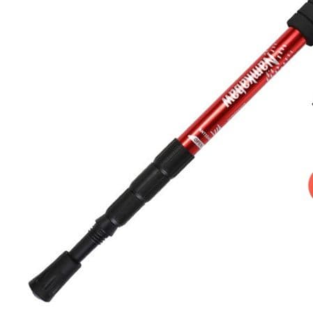 杖 登山の杖 軽量伸縮式アルミ製登山杖