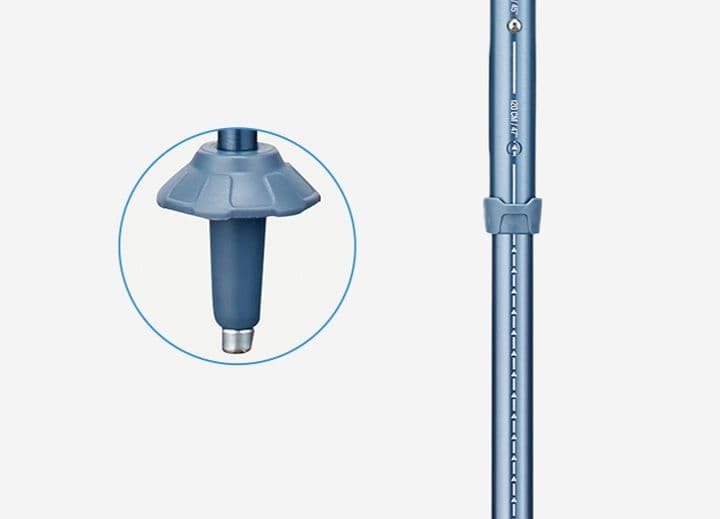 杖 登山の杖 軽量伸縮式トレッキングポール
