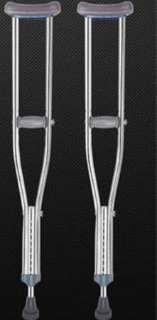 杖 松葉杖 衝撃吸収機能付き調節式