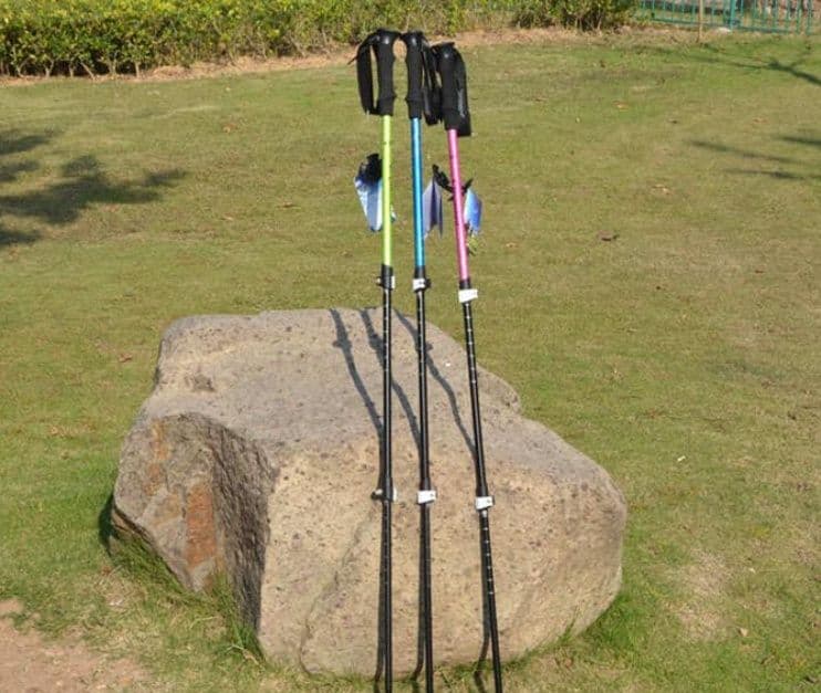 杖 登山の杖 折りたたみ式軽量トレッキングステッキ