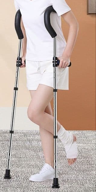 杖 松葉杖 衝撃吸収折りたたみ