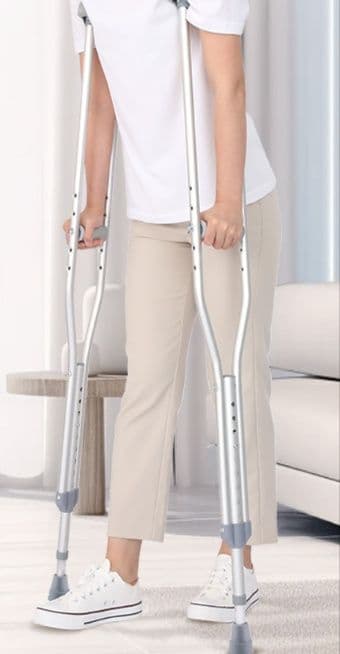 杖 松葉杖 軽量高強度リハビリ用