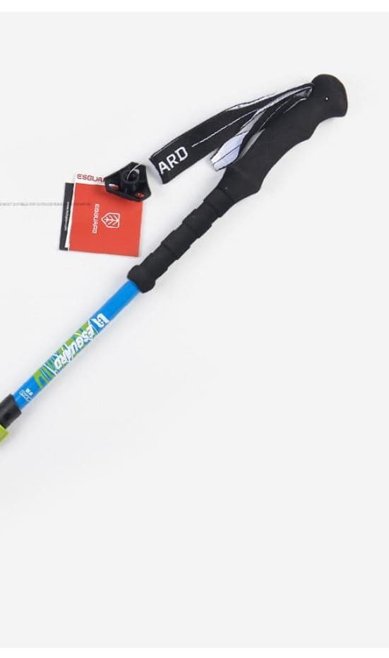 杖 登山の服 軽量伸縮アルミ製トレッキング杖