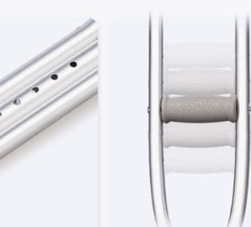 杖 松葉杖 軽量アルミ製リハビリ用