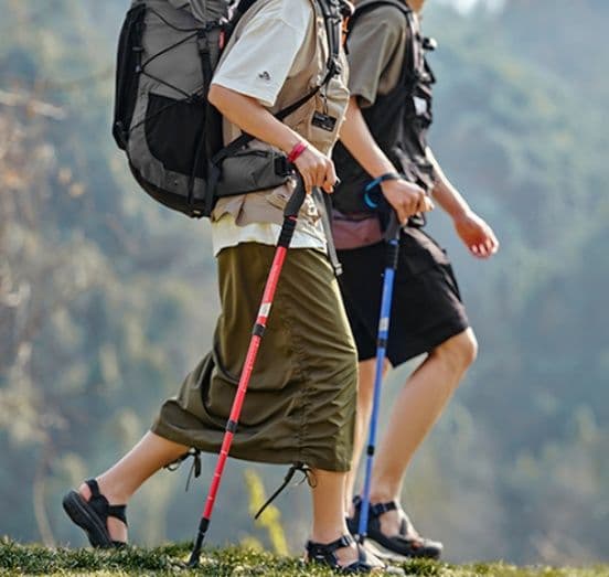 杖 登山の杖 省エネ軽量伸縮登山杖