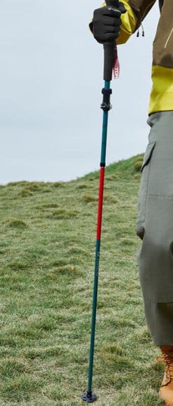 杖 登山の杖 超軽量炭素繊維折りたたみ登山杖