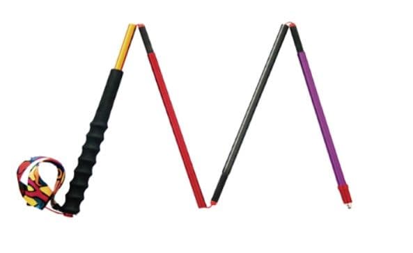 杖 登山の杖 人間工学設計四つ折り軽量登山杖