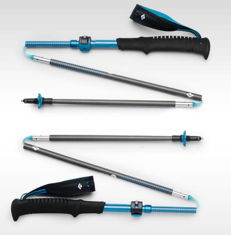 杖 登山の杖 折りたたみ式軽量トレッキング杖