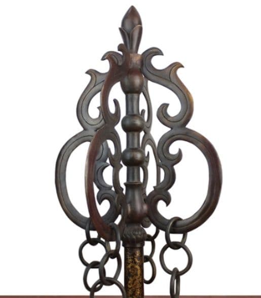 杖 錫杖 九股金環仏具錫杖