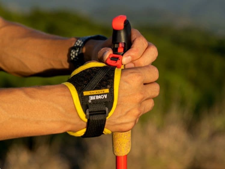 杖 登山の杖 軽量アルミ登山トレッキングポール