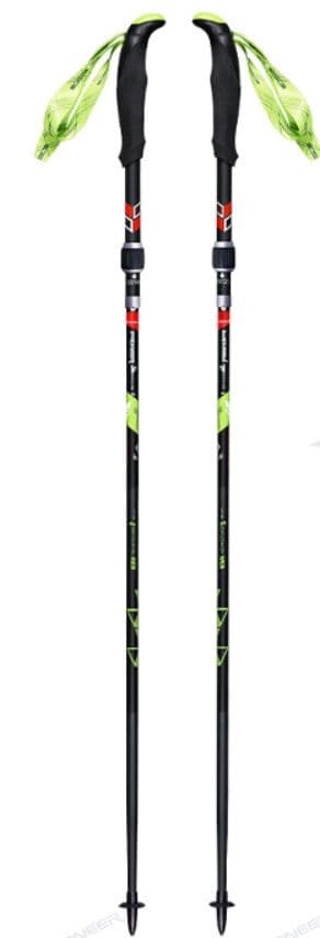 杖 登山の杖 超軽量カーボン折りたたみ登山杖