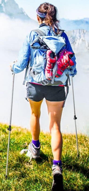 杖 ウォーキングの杖 軽量アルミ伸縮ステッキ
