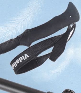 杖 登山の杖 軽量アルミ三段伸縮トレッキング杖