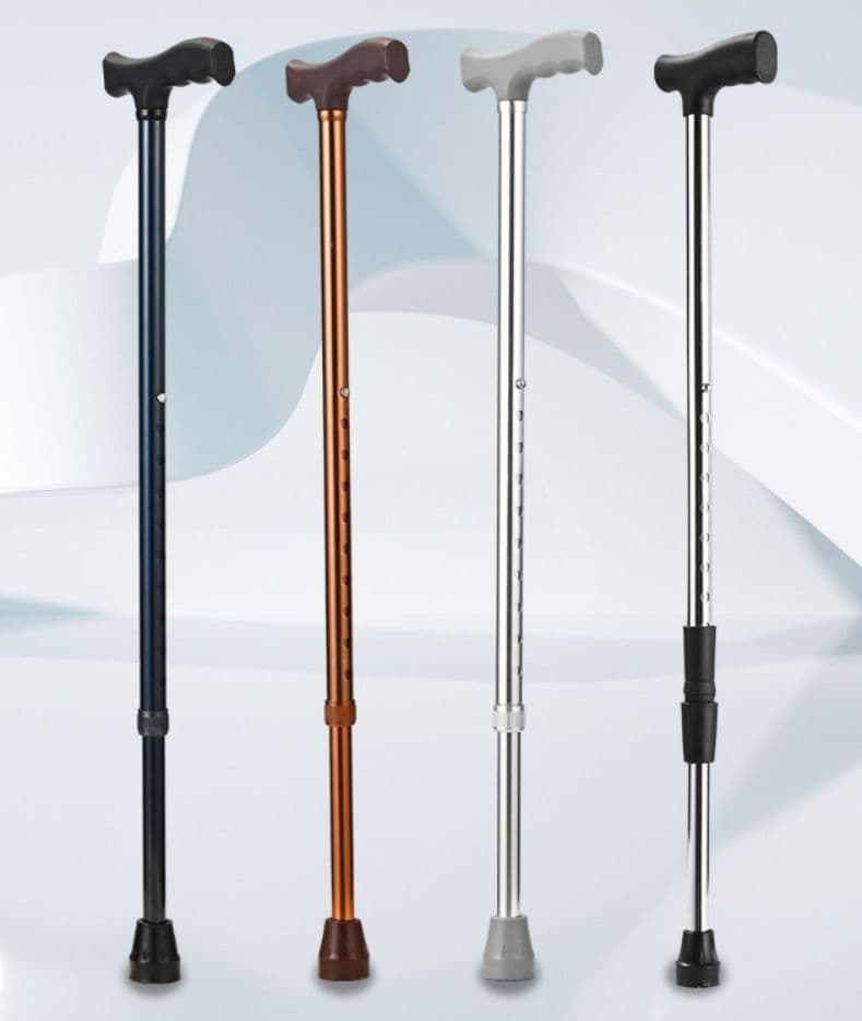 杖 ウォーキングの杖 軽量伸縮式ウォーキング杖
