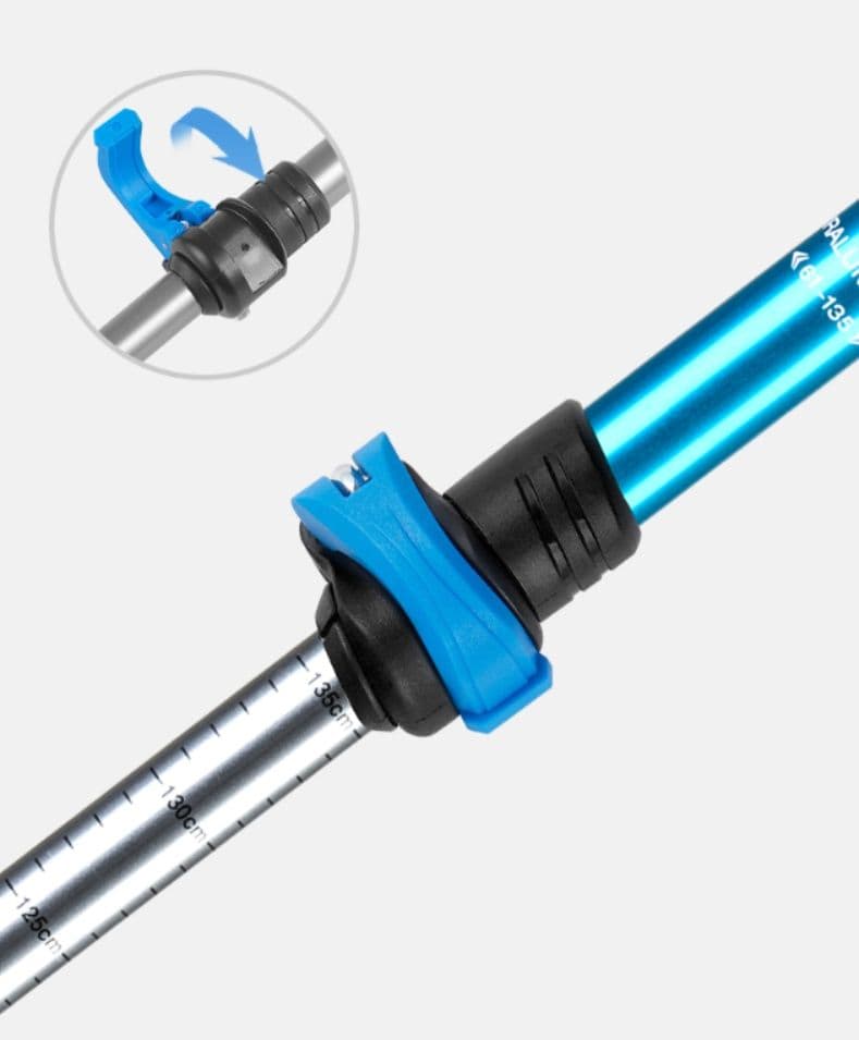 杖 ウォーキングの杖 快適グリップ 軽量トレッキング杖