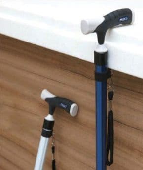 杖 ウォーキングの杖 高機能アルミ製長さ調節可能杖