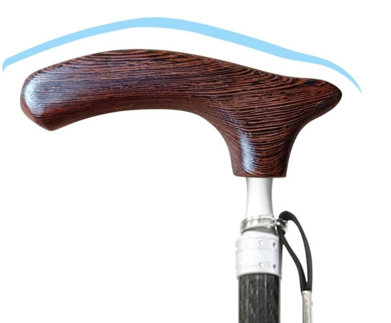 杖 ウォーキングの杖 炭素繊維製軽量折りたたみ杖