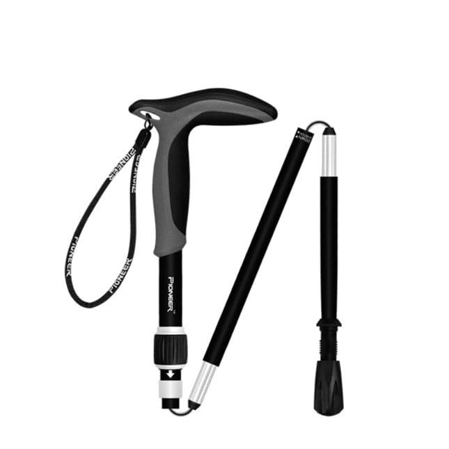杖 ウォーキングの杖 折りたたみ式トレッキングステッキ