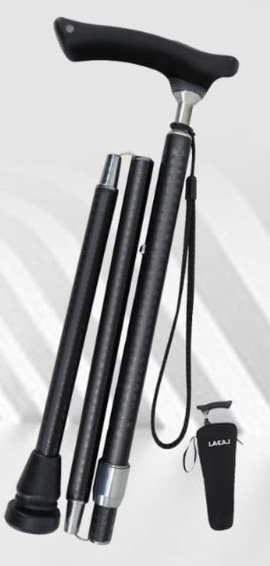 杖 ウォーキングの杖 折りたたみ式軽量高齢者用安心杖