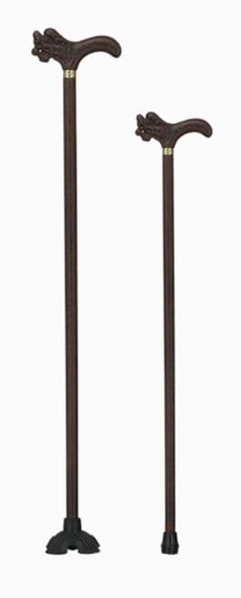 杖 ウォーキングの杖 龍頭彫刻 高級木製ステッキ