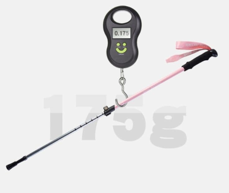 杖 ウォーキングの杖 超軽量折りたたみ式トレッキングステッキ