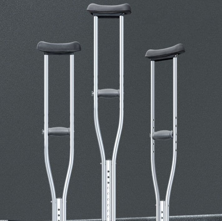 杖 松葉杖 医療級軽量調節可能