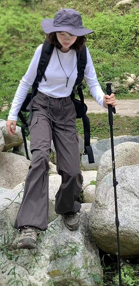 杖 登山の杖 軽量コンパクト トレッキング杖