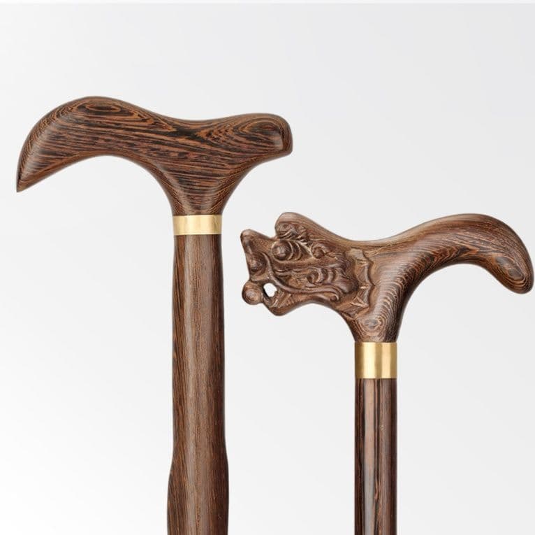 杖 ウォーキングの杖 天然木匠の技和風杖