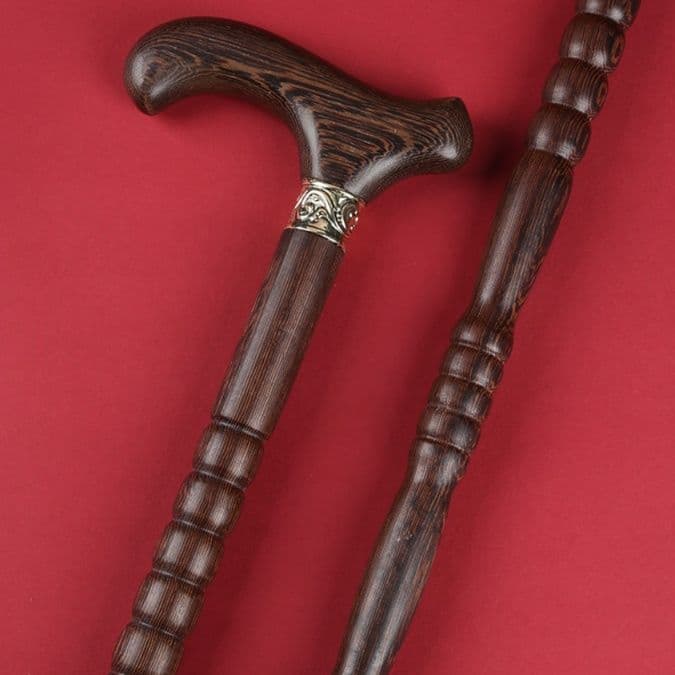 杖 ウォーキングの杖 伝統職人の木製