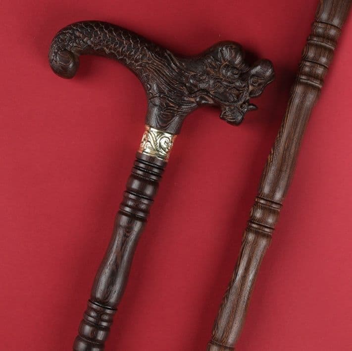 杖 ウォーキングの杖 伝統職人の木製