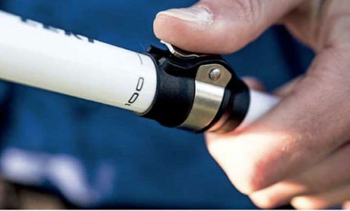 杖 登山の杖 軽量折りたたみトレッキングポール