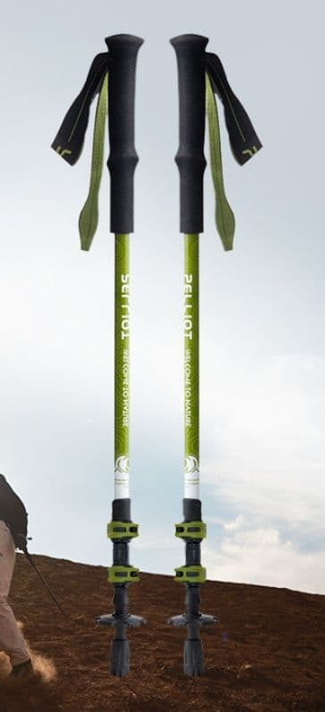 杖 登山の杖 軽量カーボン登山杖 エアウォーカー