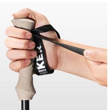 杖 登山の杖 超軽量炭素繊維製三段伸縮登山杖