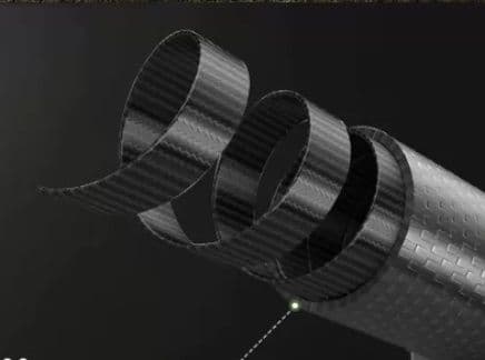 杖 登山の杖 超軽量炭素繊維製三段伸縮登山杖