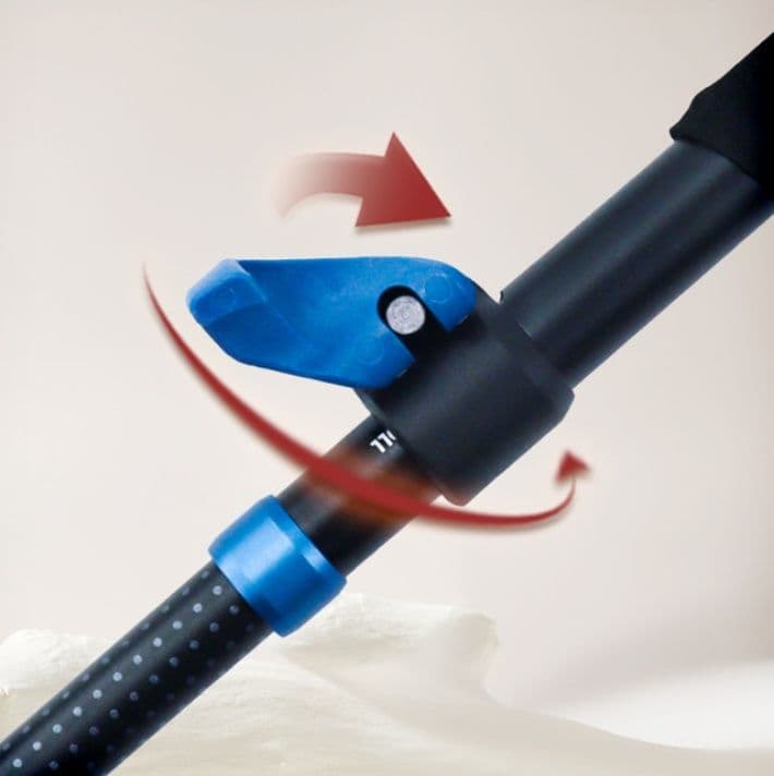 杖 登山の杖 折りたたみ式高機能登山ステッキ