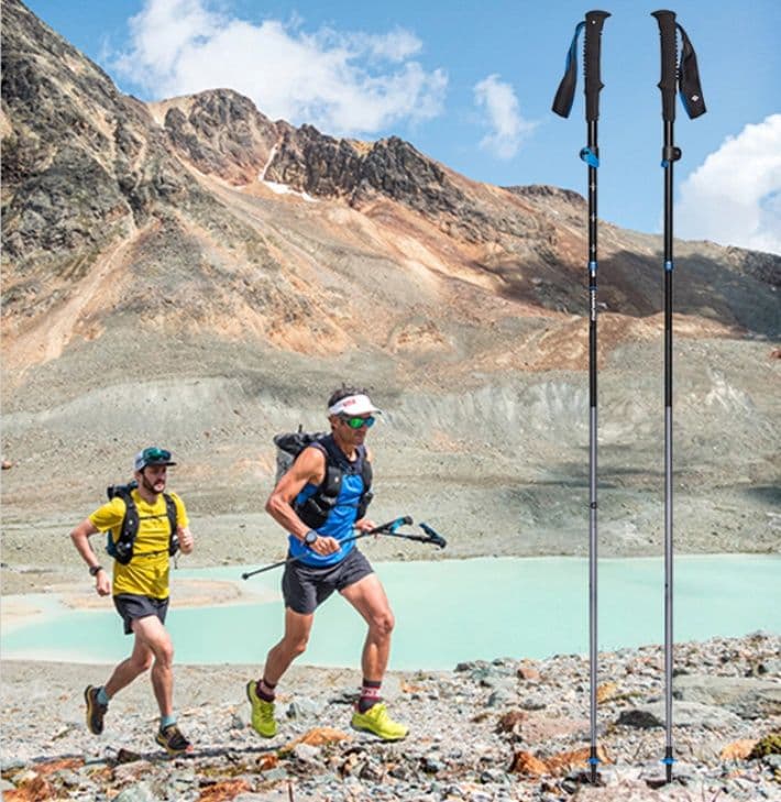 杖 登山の杖 折りたたみ式高機能登山ステッキ