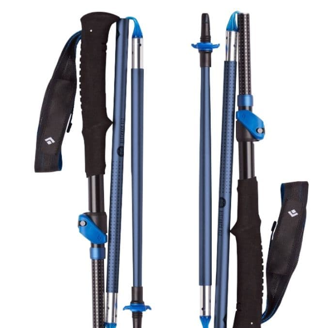 杖 登山の杖 折りたたみ式高機能登山ステッキ