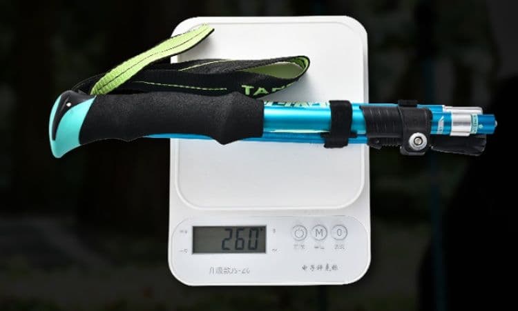 杖 登山の杖 軽量折りたたみ式トレッキングステッキ