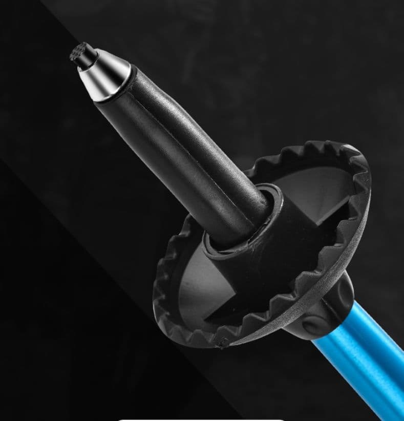 杖 登山の杖 軽量折りたたみ式トレッキングステッキ