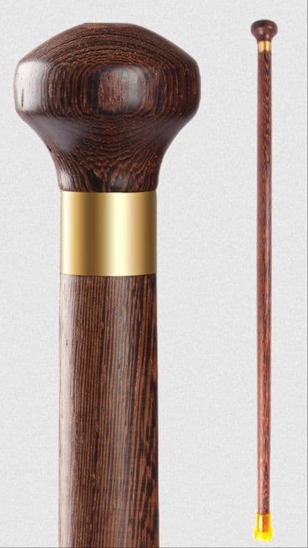 杖 ウォーキングの杖 天然木製高級ウォーキングステッキ