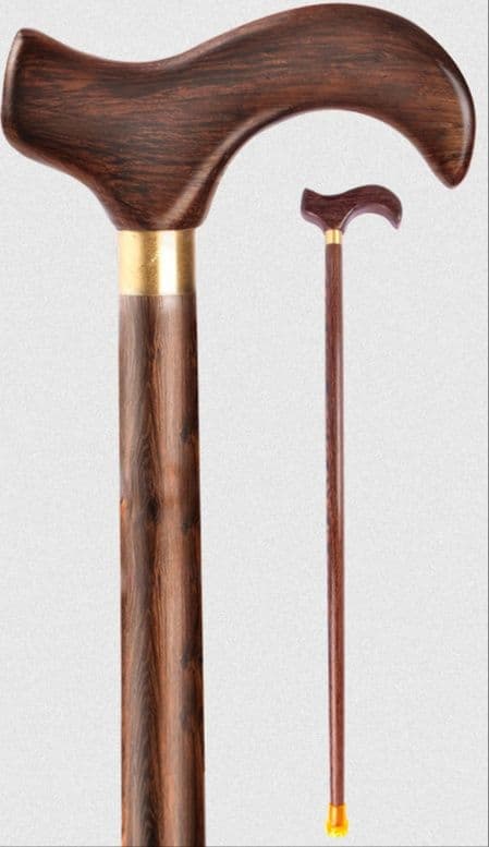 杖 ウォーキングの杖 天然木製高級ウォーキングステッキ