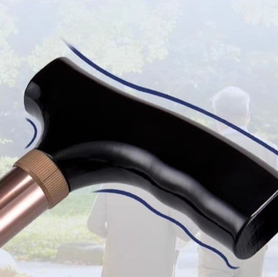 杖 ウォーキング杖 折りたたみ機能付き人間工学設計杖