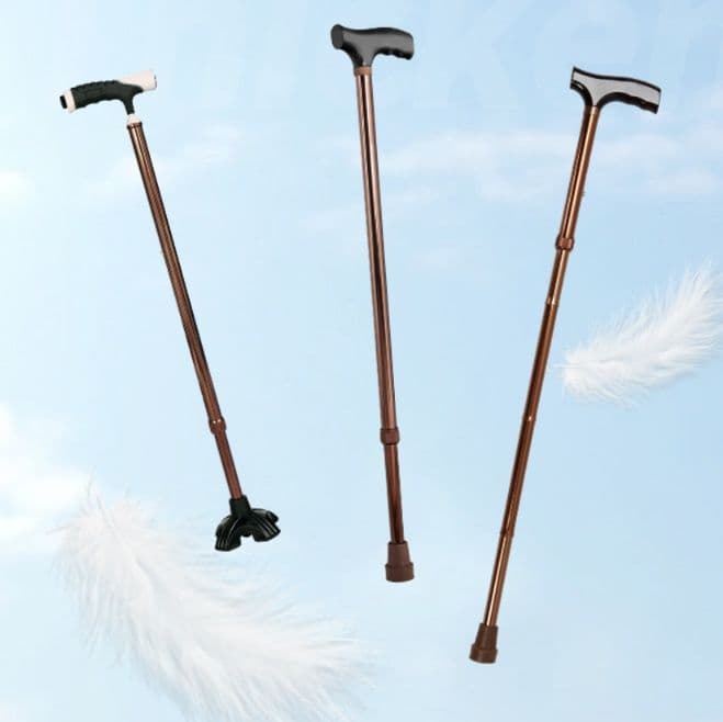 杖 ウォーキング杖 折りたたみ機能付き人間工学設計杖