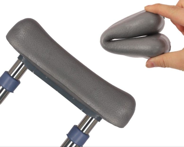 杖 松葉杖 高強度調節可能アルミ製松葉杖