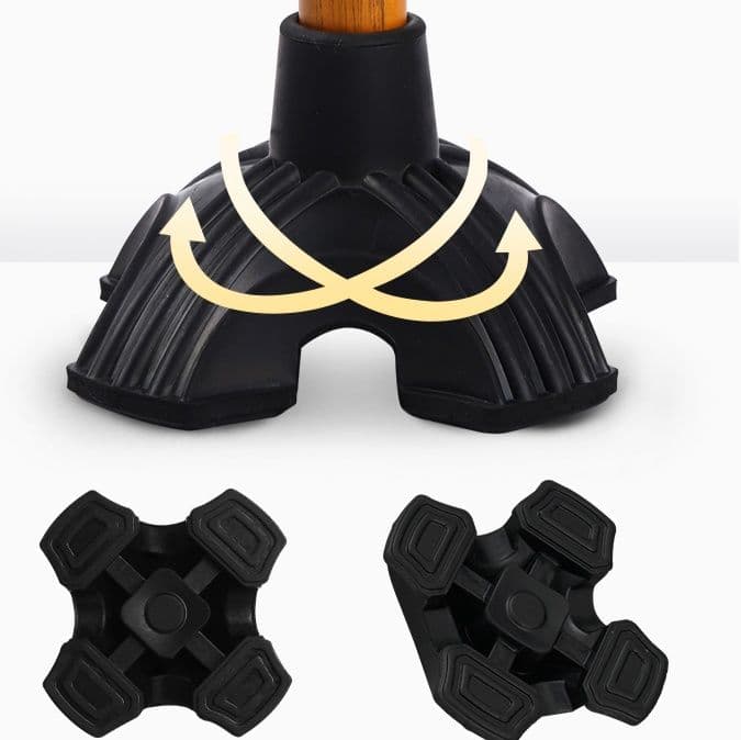 杖 ウォーキングの杖上質木製長寿杖 安心サポート