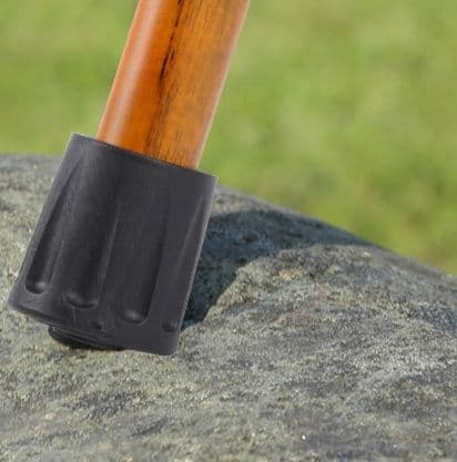 杖 ウォーキングの杖上質木製長寿杖 安心サポート