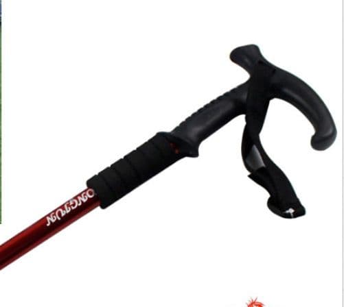 杖 登山の杖 多機能アウトドア軽量伸縮杖