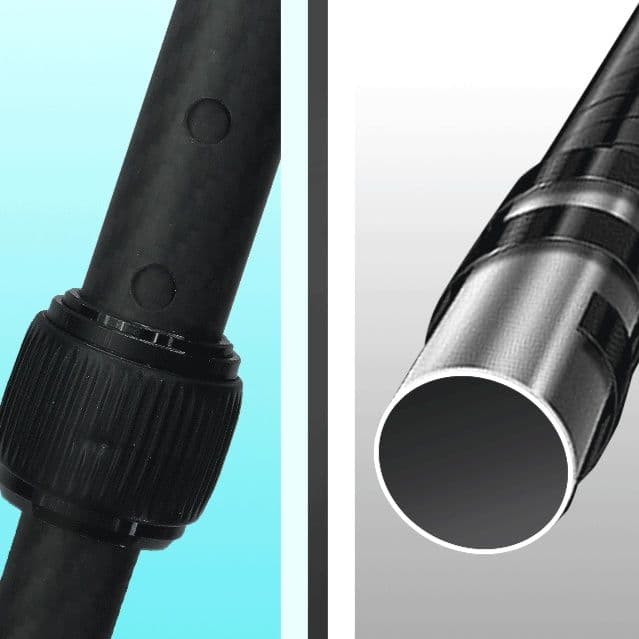 杖 ウォーキングの杖 超軽量カーボン製折りたたみ