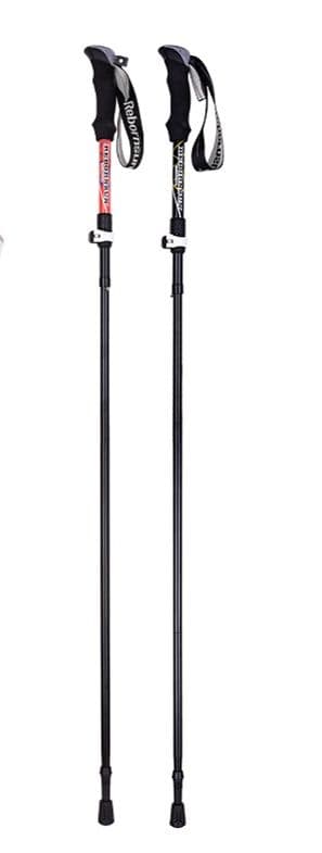 杖 登山の杖 軽量折りたたみ式トレッキング杖